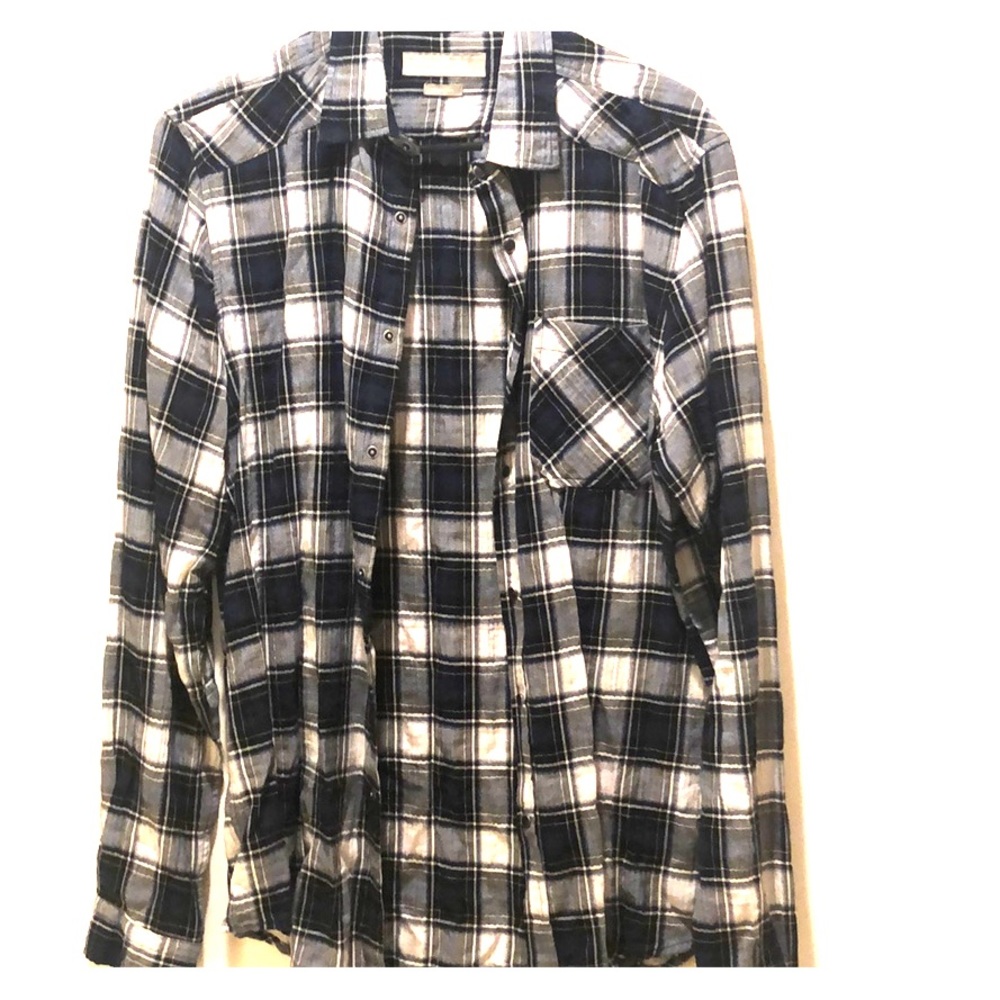 Men’s Western Style Snap Button Down